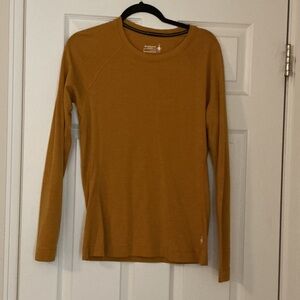 Smartwool Women's Mustard Long Sleeve Top